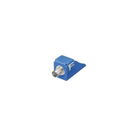 Panduit 1 PORT ST SM/MM INSERT, MINI-COM MODULE 1 SPACE BLUE CMSTZBU